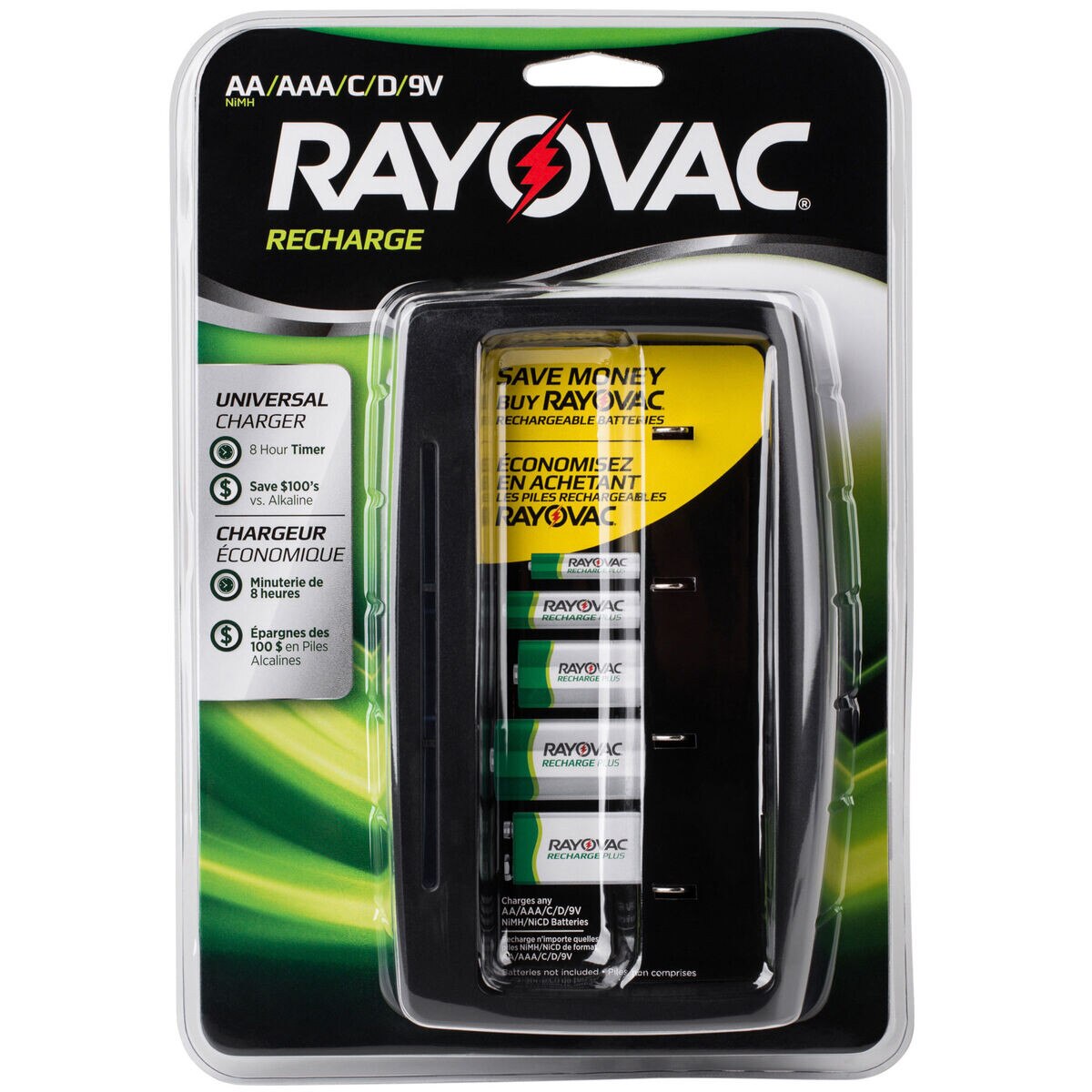 Rayovac PS203 GEN Universal Battery Charger